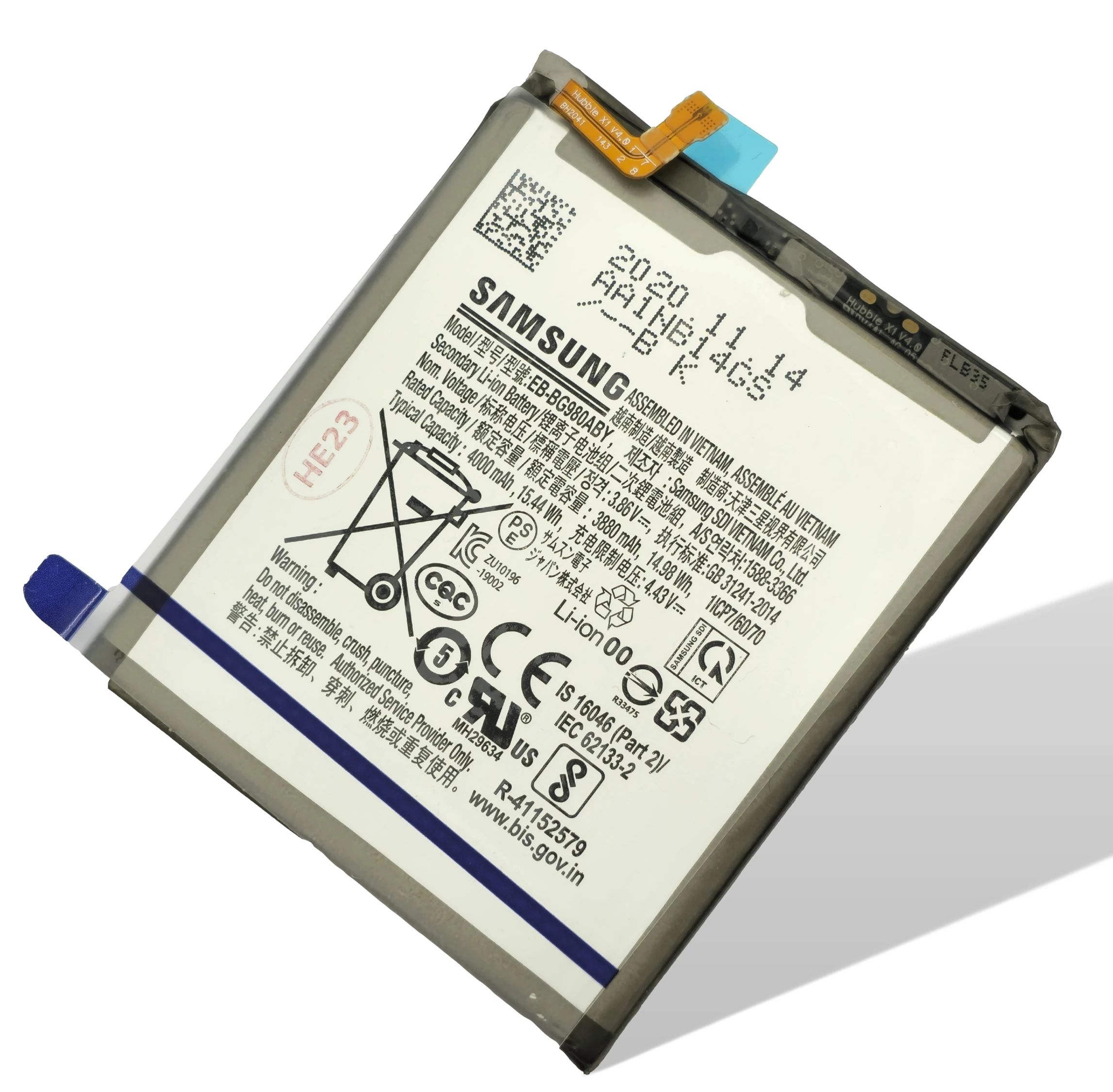 Samsung G980 Galaxy S20 Akku (Ersatzakku) EB-BG980ABY