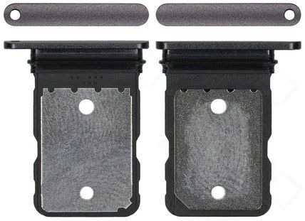 Google Pixel 7a Sim / SD Karten Halter (Halterung) charcoal