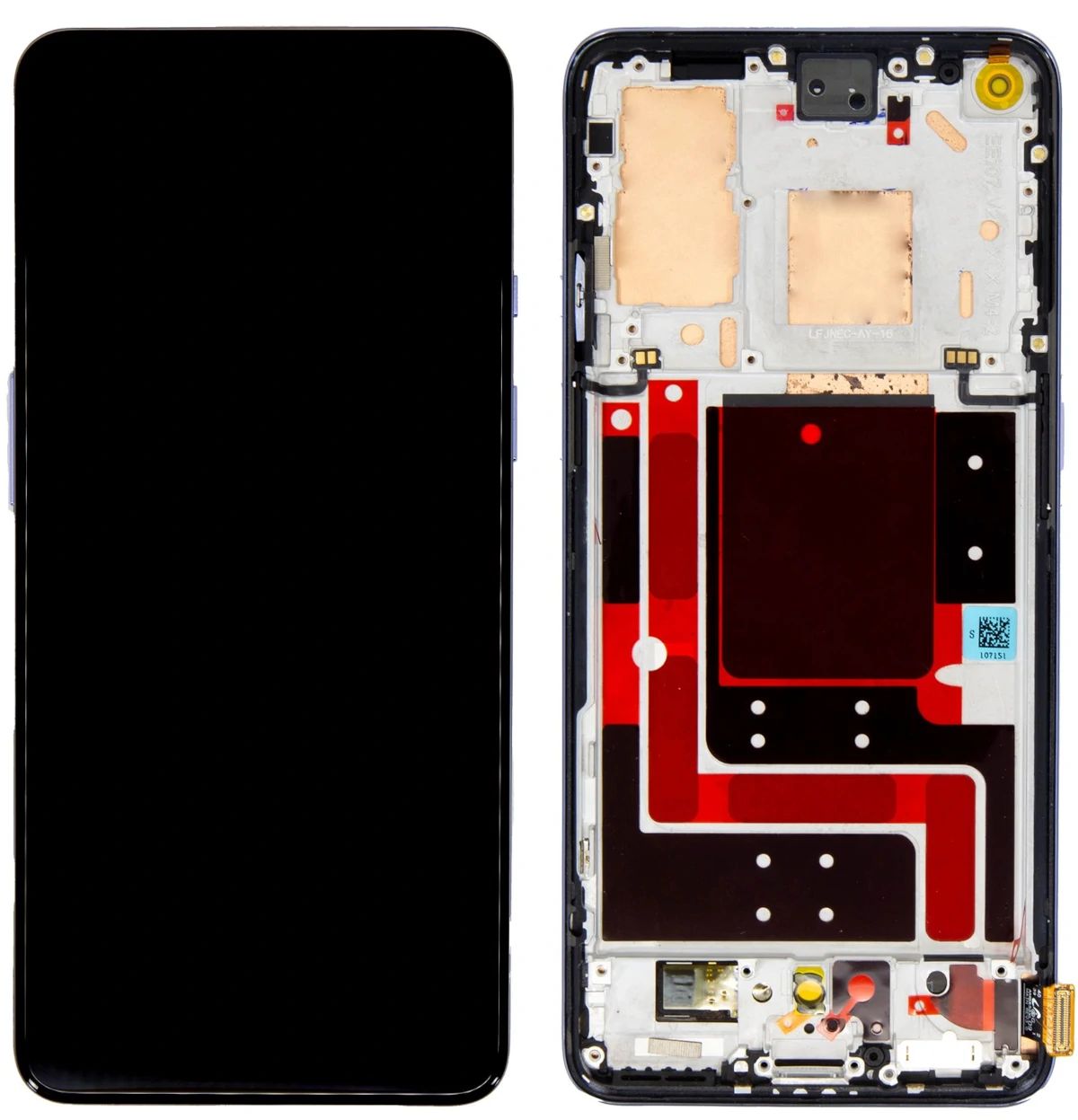 Oneplus 9 Display mit Touchscreen lila LE2117