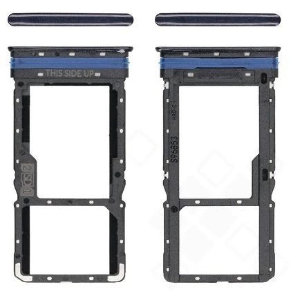 Motorola Edge 20 Lite Sim / SD Karten Halter (Halterung) grau