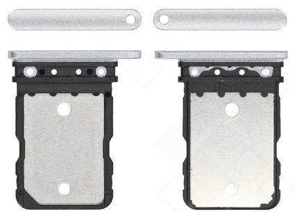 Google Pixel 7 Sim Karten Halter (Halterung) snow weiß