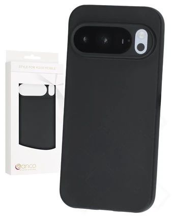 Silikon / TPU Hülle Google Pixel 10 / 10 Pro in candy schwarz - Schutzhülle