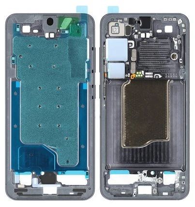 Samsung Galaxy S25 Display Rahmen (Gehäuse) schwarz