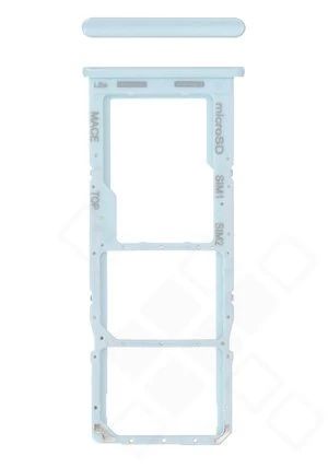 Samsung M135 Galaxy M13 Sim / SD Karten Halter (Halterung) blau