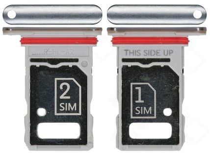 Motorola Edge 30 Sim Karten Halter (Halterung) silber