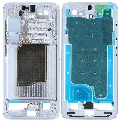Samsung Galaxy S25 Display Rahmen (Gehäuse) blau