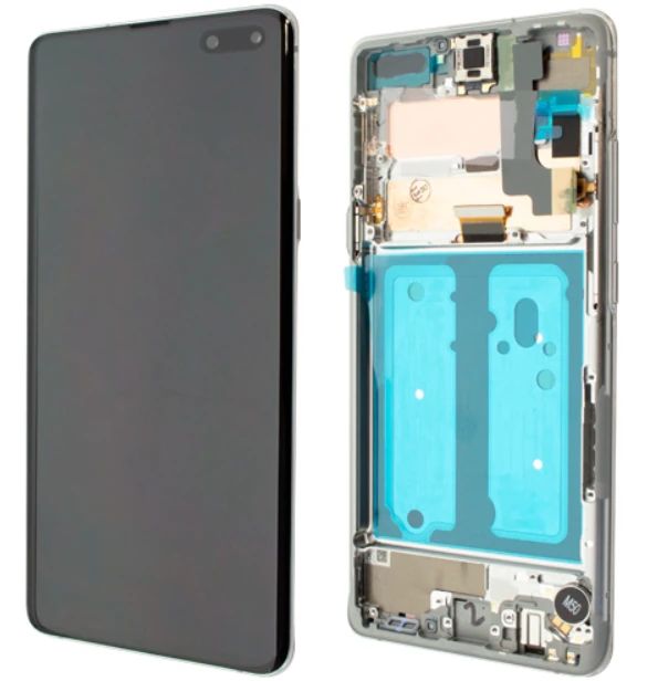 Samsung G977 Galaxy S10 5G Display mit Touchscreen silber