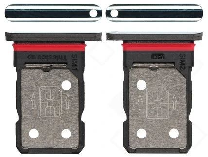 OnePlus Nord 2 5G Sim / SD Karten Halter (Halterung) grau