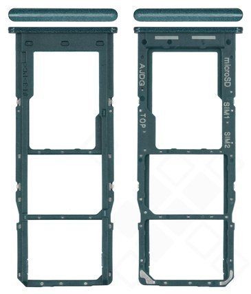 Samsung A047 Galaxy A04s Sim / SD Karten Halter (Halterung) grün