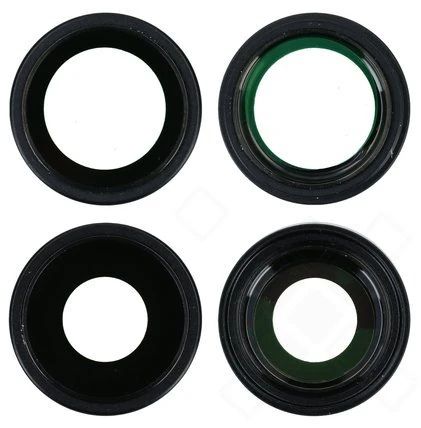 Apple iPhone 16 Kamera Scheibe + Gehäuse (Blende) schwarz