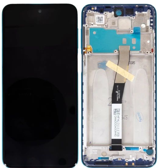 Xiaomi Redmi Note 9 Pro / 9S Display mit Touchscreen blau