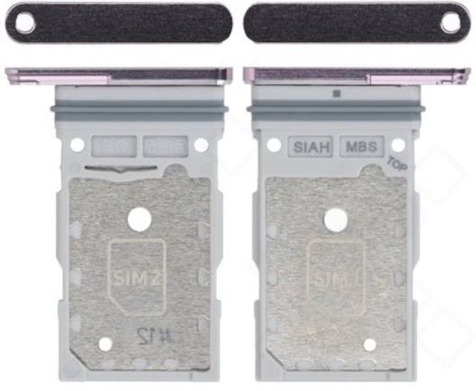 Samsung S918B Galaxy S23 Ultra Sim Karten Halter (Halterung) lavender