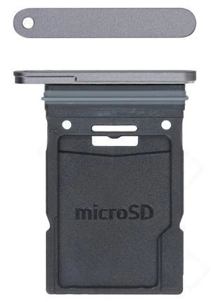 Samsung Galaxy Tab S9 FE+ Sim Karten Halter (Halterung) grau X610