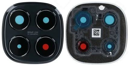 Xiaomi Redmi Note 14 Pro 5G Kamera Gehäuse (Blende) + Scheibe schwarz