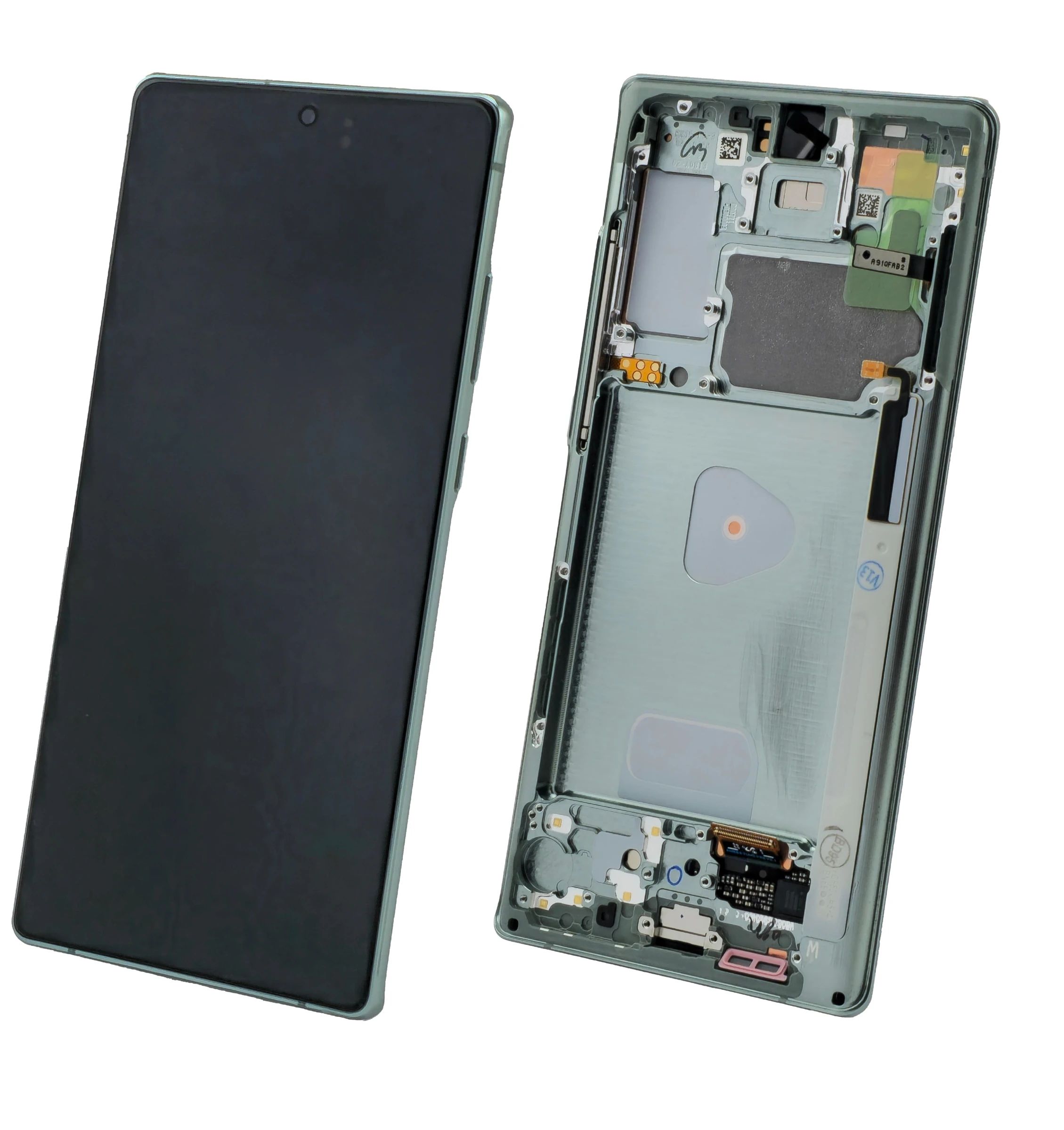 Samsung N980 / N981 Galaxy Note 20 Display mit Touchscreen grün