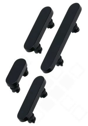 Apple iPhone 16e Seiten Tasten Set schwarz