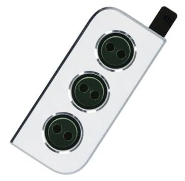 Samsung G996 Galaxy S21+ plus Kamera Gehäuse (Blende Rahmen) silber