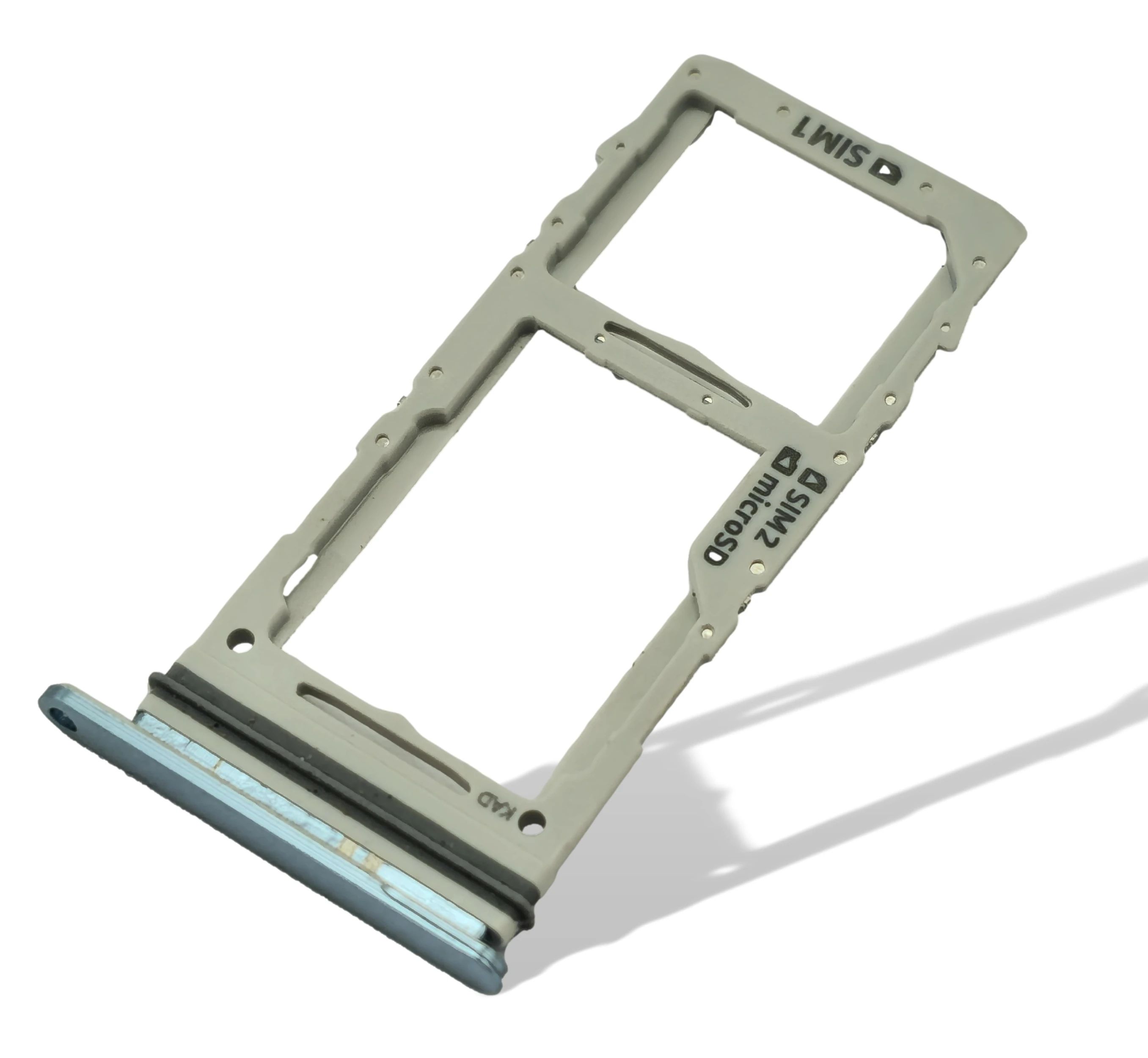 Samsung G980 Galaxy S20 Sim / SD Karten Halter (Halterung) blau