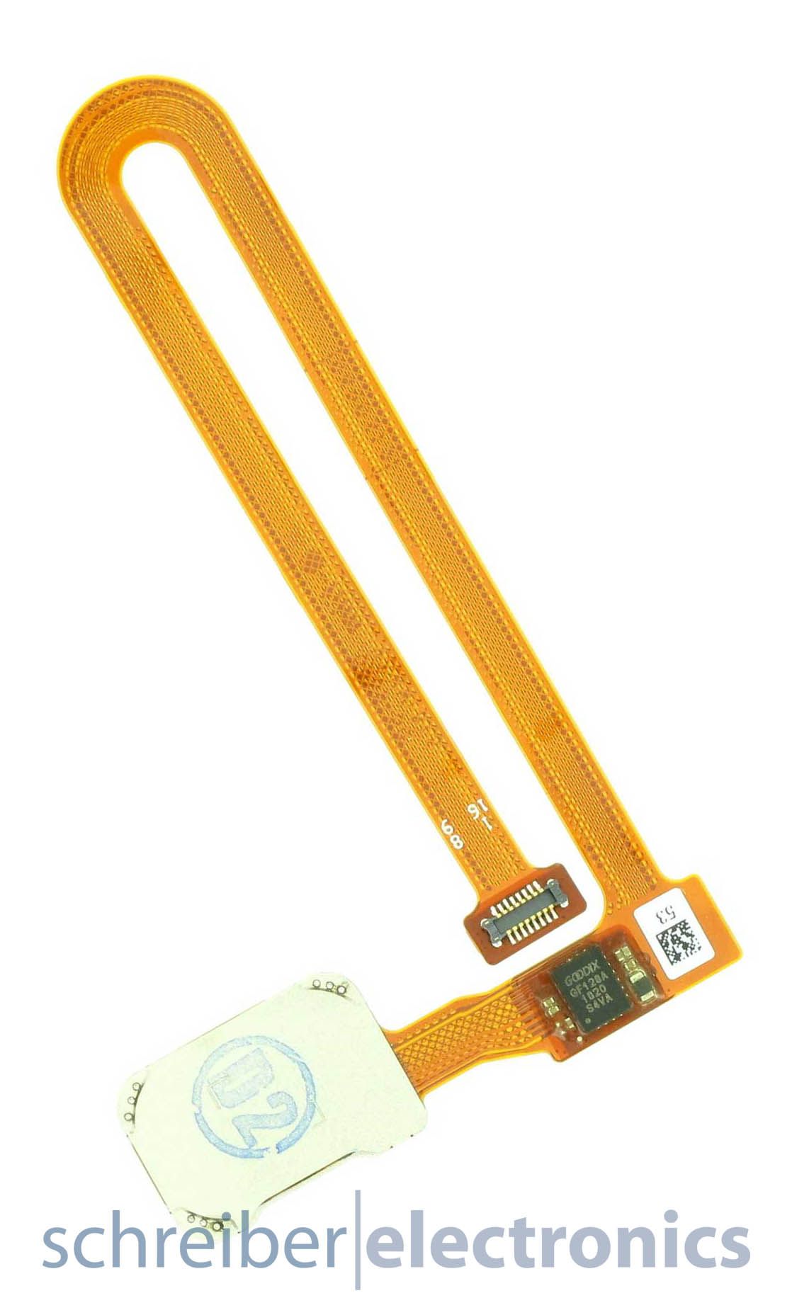 OnePlus 6 Fingerprint Sensor schwarz (mirror glänzend)