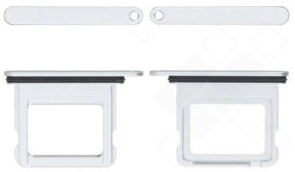 Apple iPhone 16 Sim Karten Halter (Halterung) weiss