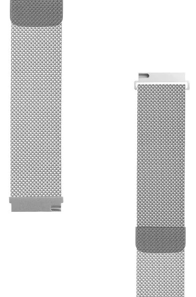 Stainless Steel Edelstahl Armband Set Größe silber 22mm Samsung Watch 3, Gear S3, 2, Neo von Tactica