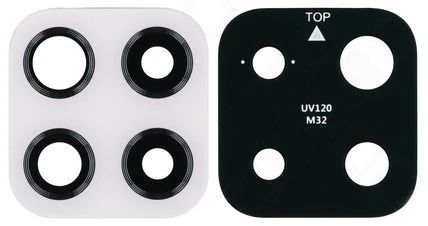 Samsung M325 Galaxy M32 Kamerascheibe (Glas) weiß