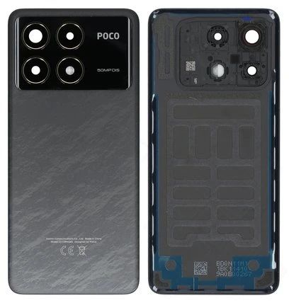 Xiaomi Poco F6 Pro Akkudeckel (Rückseite) schwarz