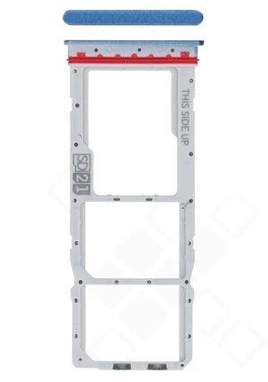 Motorola Moto G14 Sim / SD Karten Halter (Halterung) blau