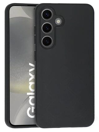 Silikon / TPU Hülle Samsung S921B Galaxy S24 in candy schwarz - Schutzhülle