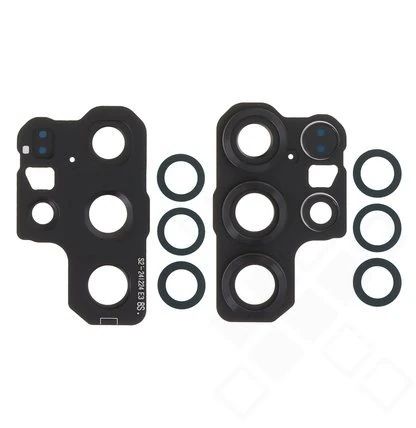 Samsung Galaxy S25 Ultra Kamera Gehäuse (Blende) mit Scheibe schwarz