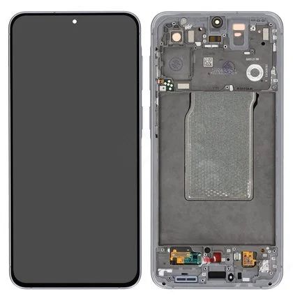 Samsung Galaxy A57 5G Display mit Touchscreen grau