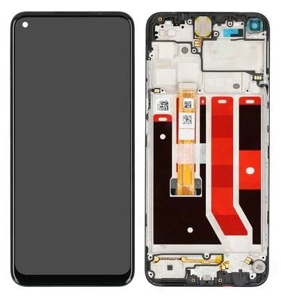 Oppo A53 / A53s Display mit Touchscreen schwarz