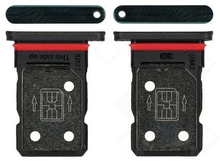 OnePlus Nord 2 5G Sim / SD Karten Halter (Halterung) green woods