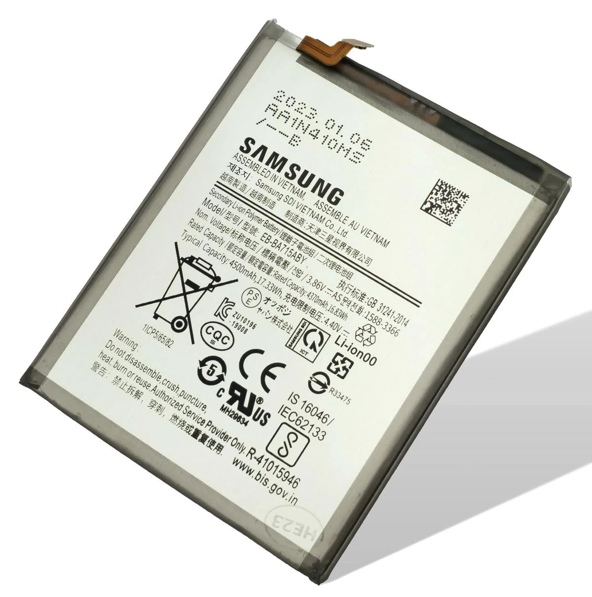 Samsung A715 Galaxy A71 Akku (Ersatzakku) EB-BA715ABY