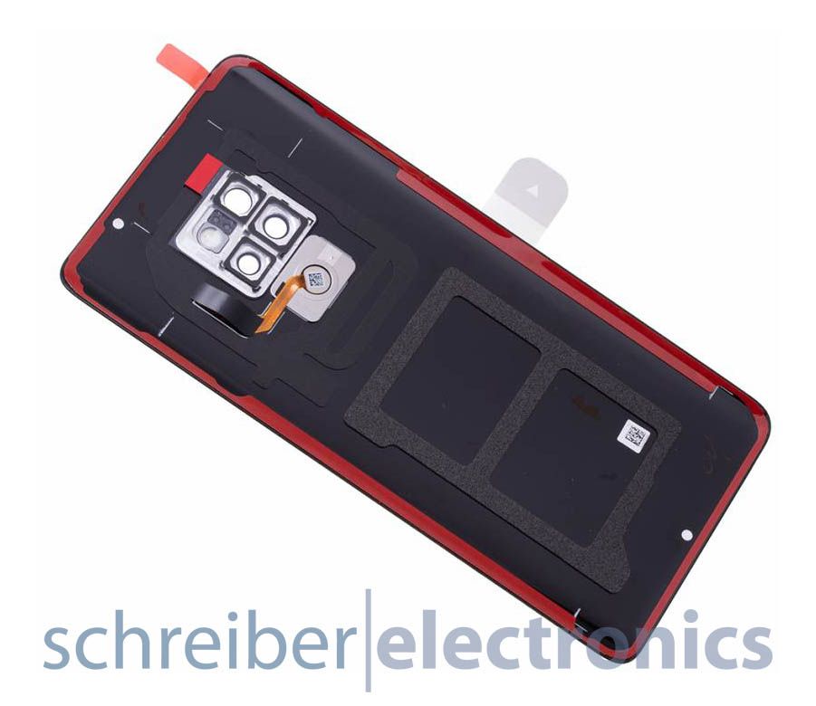 Huawei Mate 20 Akkudeckel (Rückseite) schwarz Fingerprint