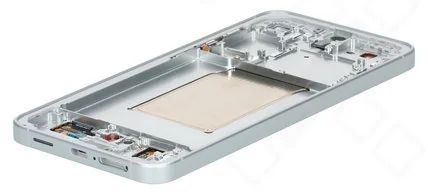 Samsung Galaxy S25 FE Display mit Touchscreen weiss