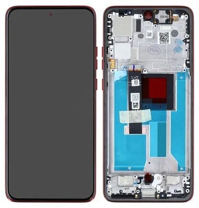 Motorola Edge 50 Neo Display mit Touchscreen poinciana