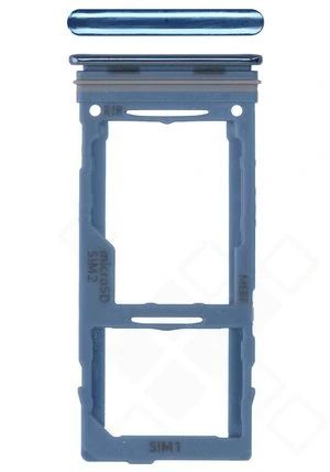 Samsung M526 Galaxy M52 Sim / SD Karten Halter (Halterung) hell blau