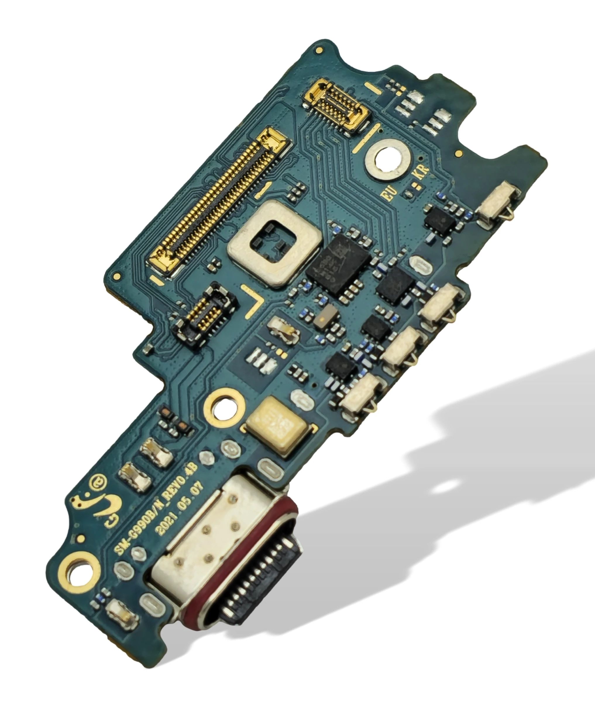 Samsung G990 Galaxy S21 FE USB Typ C Anschluss (Ladebuchse) + Mikrofon + Sim Karten Leser