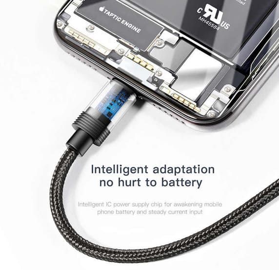 Baseus 3 in 1 USB Kabel MICRO & USB-C, Lightning, extrem Robust