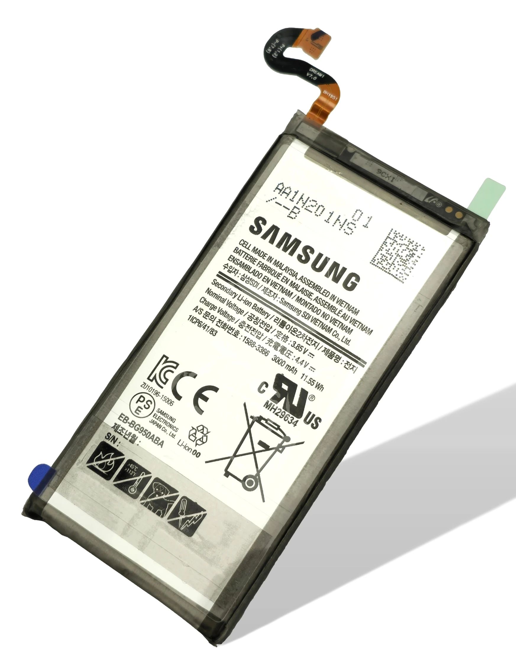 Samsung G950F Galaxy S8 Akku (Ersatz Batterie) EB-BG950AB