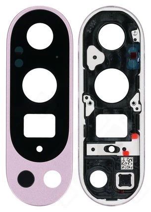 Google Pixel 9 Pro Kamera Gehäuse (Blende) + Scheibe rose quartz