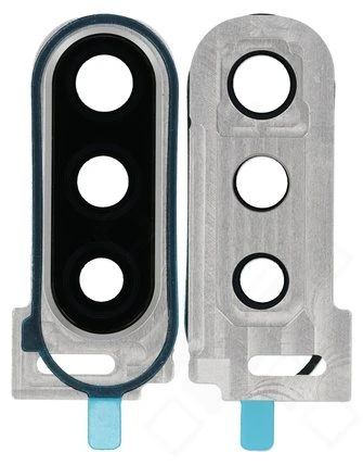 Sony Xperia 10 II Kamerascheibe (Glas) + Blende weiß XQ-AU51 XQ-AU52