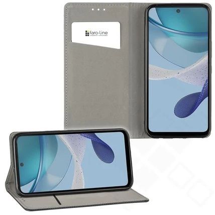 Klapp-Tasche Klassik (Book Style) Motorola Moto G53 5G schwarz - Schutzhülle