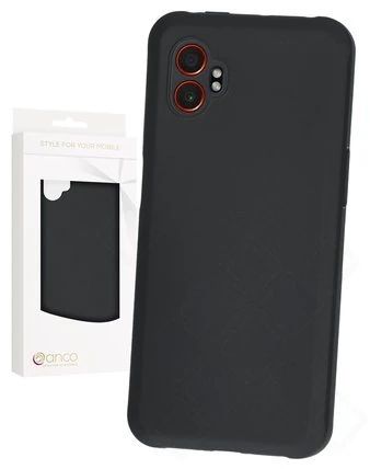 Silikon / TPU Hülle Samsung G766 Galaxy XCover 7 Pro in candy schwarz - Schutzhülle