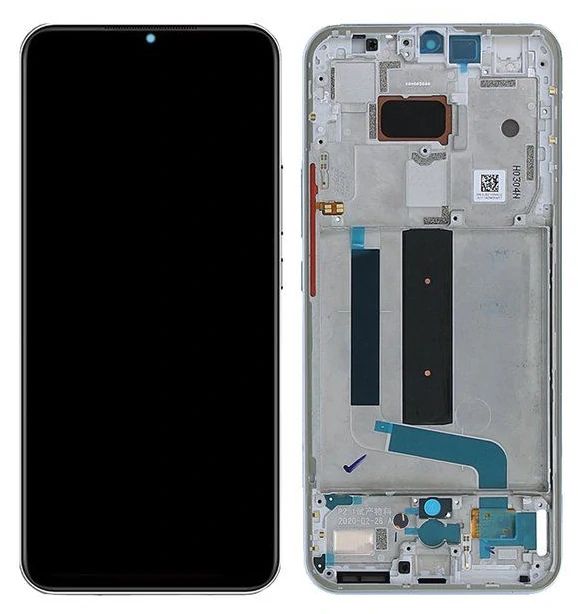 Xiaomi Mi 10 Lite Display mit Touchscreen weiß