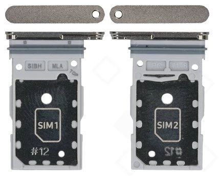 Samsung S928B Galaxy S24 Ultra Sim Karten Halter (Halterung) grau