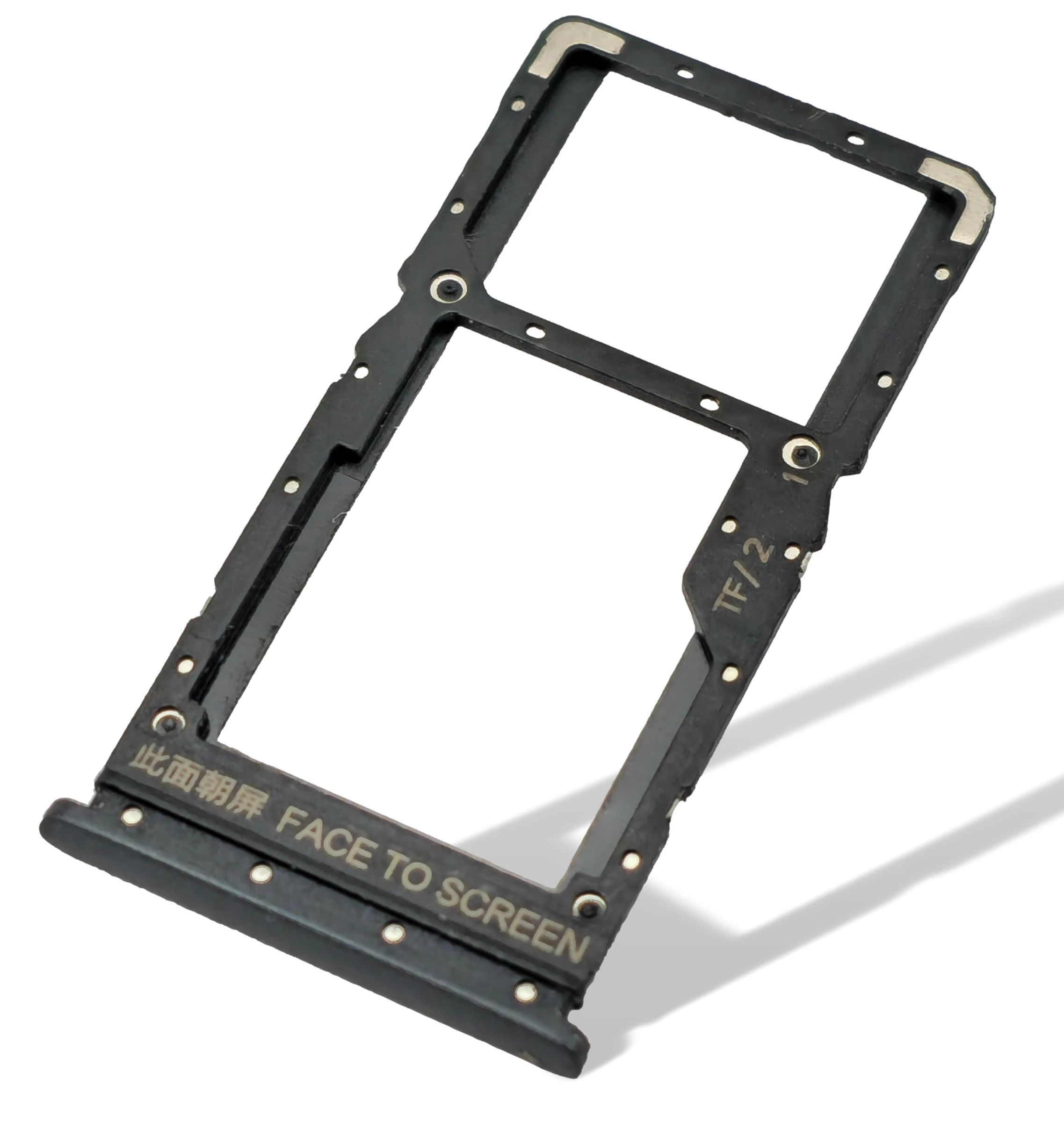 Xiaomi Redmi Note 10 5G Sim / SD Karten Halter (Halterung) graphite grau