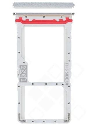 Motorola Moto G73 5G Sim / SD Karten Halter (Halterung) weiss