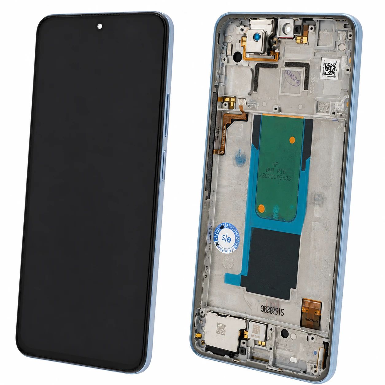 Xiaomi Redmi Note 11 Pro+ 5G Display mit Touchscreen lila 220333QAG